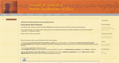 Desktop Screenshot of bruno-joushomme.org